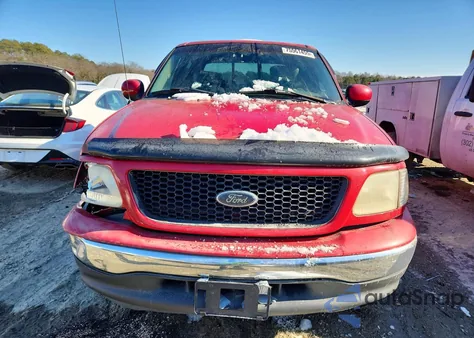 2001 Ford F150 Supercrew z USA, uszkodzony, nr VIN 1FTRW07L41KF75312